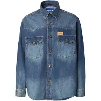 HUGO Camisa 'Ebant' azul denim