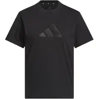 Adidas adidasCAMISETA SATIN-FILLED LOGO GRAPHIC S Black Mujer