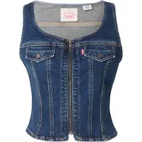 Levi's Chaleco 'VINTAGE' azul oscuro
