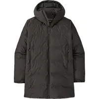 Patagonia - Jackson Glacier Parka - Parka size M, negro/gris