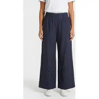 Alchemist Pants Moonflower Embr Navy Talla: 38 | Pantalones Outlet | Mujer | Azul