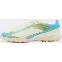 Adidas adidasZapatilla de fútbol F50 Messi Club moqueta 33 Ivory / Semi Blue Burst / Icey Blue Niño