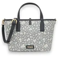 Tous para mujer. 2002437347 Bolso Capazo M. K Mini Double-Way gris (OSFA), Casual, Tela, outlet 2026.