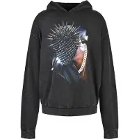 Mister tee Sudadera azul noche / marrón / gris plateado / negro moteado