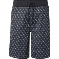 GUESS Pantalón deportivo 'NEW KORBIN' negro / blanco