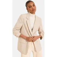 Lipsy Blazer beige claro