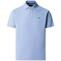Hackett London para hombre. HM5600203 Polo Slim Fit Logo azul (XXL), Casual, Algodón, Clásico, Manga corta, outlet 2026.