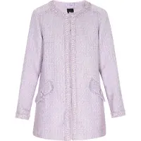Dreimaster Klassik Chaqueta de entretiempo 'Classic Look' lila
