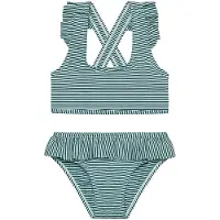 Color Kids - Kid's Bikini with Skirt - Bikini size 122, turquesa