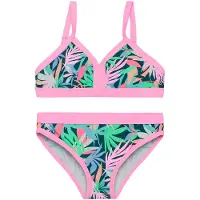 Color Kids - Kid's Junior Bikini AOP - Bikini size 134, fucsia