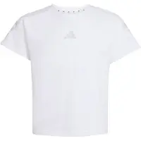 Adidas - Kid's Future Icons 3-Stripes Tee - Camiseta de manga corta size 170, blanco