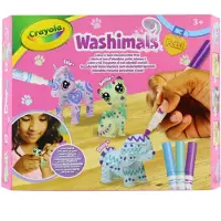 Crayola Washimals Mascotas Set 3 Mascotas Color Pastel