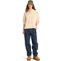 Timberland Lush Rugby Polo Light Beige Talla: L | Manga Larga Outlet | Mujer | Marrón