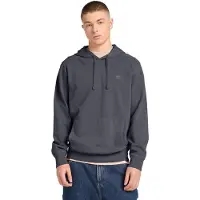Timberland Garment Dye Hoodie Dark Grey Talla: L | Sudaderas con Capucha Outlet | Hombre | Gris