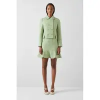 Lk bennett Magda Jacket Green Talla: 18 | Blazers Outlet | Mujer | Verde