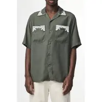 NN07 Julio Ss 2 Pkt 5027 Short Sleeve Croc Green Talla: L | Camisas Casuales Outlet | Hombre | Verde
