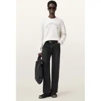 AllSaints Curv Crew Ecru White Talla: XL | Jerséis Outlet | Hombre | Marrón