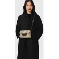 AllSaints Jupiter Snake Xbody Desert White Talla: OS | Bolsos Clutch Outlet | Mujer | Blanco