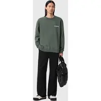 AllSaints Halcyon Crew Garnet Green Talla: XL | Jerséis Outlet | Hombre | Verde