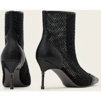 AllSaints Natasha Mesh Boot Black Talla: 40 | Botas Outlet | Mujer | Negro