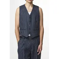 NN07 Karlo Vest 1455 Hybrid/blazer Navy Stripe Talla: XXL | Pantalones Formales Outlet | Hombre | Azul