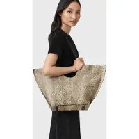AllSaints Ara Snake E/w Tote Desert White Talla: OS | Bolsos de Mano Outlet | Mujer | Blanco