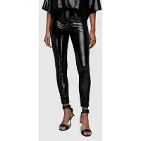 AllSaints Cora Shine Leggings Black Talla: W27 | Leotardos Outlet | Mujer | Negro