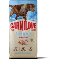 Carnilove True Fresh Dog - Pescado y Pavo - 12 kg
