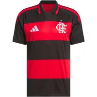 Adidas Camiseta de fútbol 'CR Flamengo 26' rojo / negro / blanco