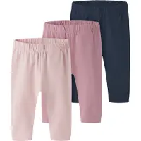 Name it Leggings azul oscuro / lila / lila pastel