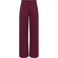 ONLY Pantalón plisado 'JDYGeggo' rojo vino