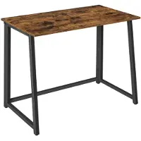 Leobert Escritorio plegable para ordenador, estilo industrial