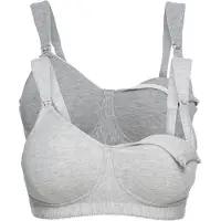 Bonprix Sujetador de lactancia gris moteado