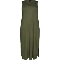 Zizzi Vestido de verano 'VCARLY' oliva