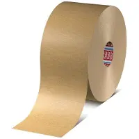 TESA 4713, Cinta adhesiva estándar, color blanco, para embalaje y cierre, material: papel, longitud: 50 metros, ancho: 50 mm, grosor: 0,125 mm