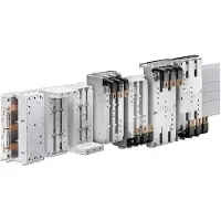 Rittal Adaptador para armario , 160A, modelo SV 9342510, con 3 polos, dimensiones 90x212mm, salida inferior
