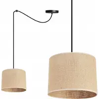 Light11 HOME Lámpara colgante, lámpara de techo, pantalla de lámpara de 20 cm, modelo "araña"