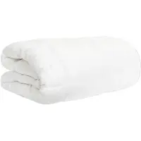 vidaXL , manta de verano, 140 x 220 cm, para verano, 150 g/m², fibra de bambú, color blanco
