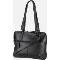 The Chesterfield Brand Novum Maletín Piel natural 35 cm Compartimento para el portátil negro