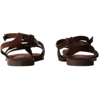 Super Mode Sandalias 'Flache Riemchensandalen von Joalice' marrón