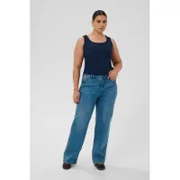 KAFFE CURVE Top 'KCcarina' marino