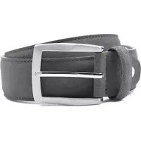 Suitable Cinturón Ante Grijs Gris talla