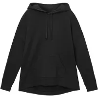 AllSaints Etti Scrunch Hoody Black Talla: S | Sudaderas con Capucha Outlet | Mujer | Negro