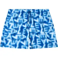 EA7 para hombre. 7M001715_AF21250 Bañador con estampado de logotipo Graphic Series azul (XL), Beachwear, Poliéster, outlet 2026.