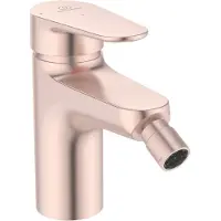 Ideal standard Grifo monomando para bidé de la serie Alu+ de , con válvula de apertura mediante presión
