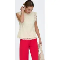 ONLY Blusa 'JDYLotas' blanco lana