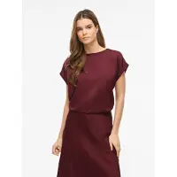 Vila Blusa De Manga Corta Ellette