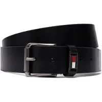 Tommy Hilfiger Cinturón 'Scanton Roller Buckle' negro