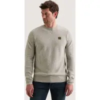 PME Legend Jersey 'Pullover in 100% cotton with crewneck' gris claro