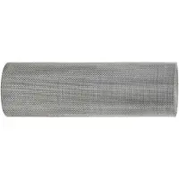 vidaXL Pantalla de malla metálica, 20 x 1000 cm, 30 mallas, acero inoxidable 201, color plateado